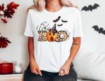 Boo Pumpkin Shirt - Happy Halloween Shirt Printnd