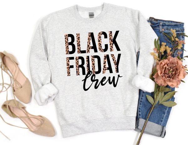 Black Friday Crew Sweatshirt - Black Friday Fall Sweatshirt Printnd