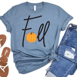 Fall Pumpkin T-Shirt - Thanksgiving Shirt Printnd