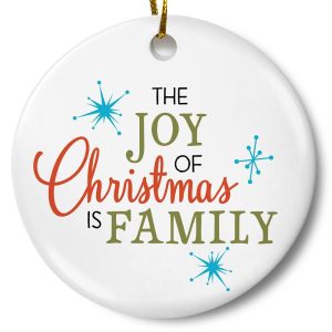 The Joy of Christmas Ornament Printnd