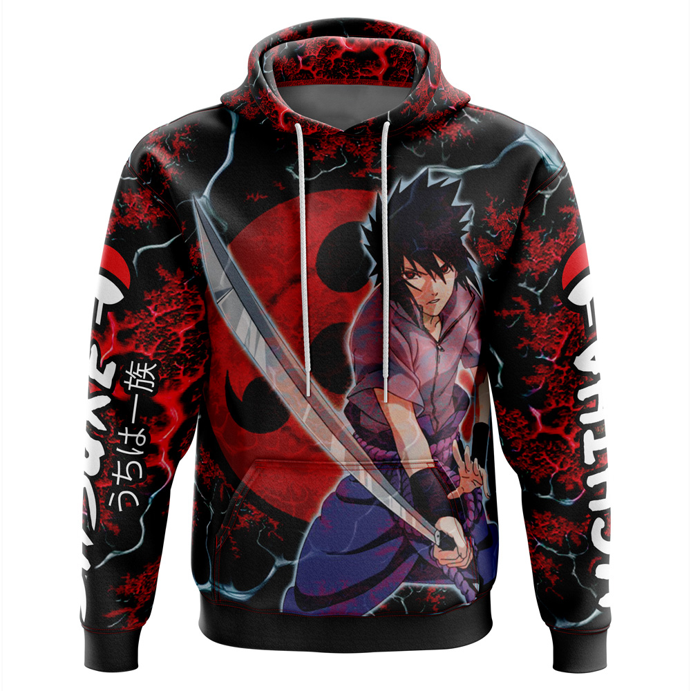 Naruto best sale hoodie uchiha